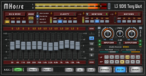 MHorse - free Master channel processor plugin