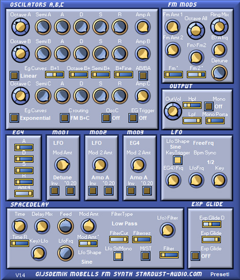 MObells - free FM bell synth plugin