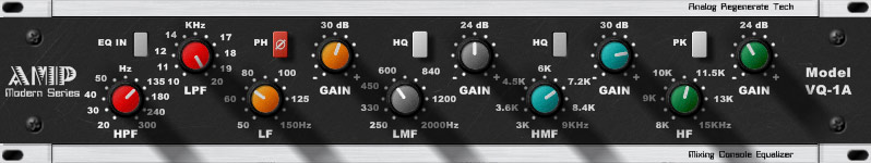 Modern Console EQ
