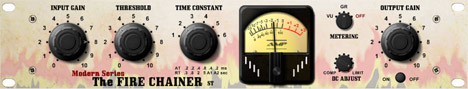 Modern Fire Chainer - free Fairchild  compressor clone plugin