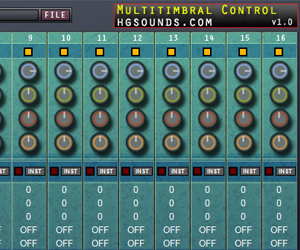 Multitimbral Control
