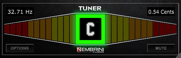 NA Chromatic Tuner