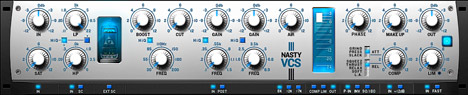 NastyVCS - free Opto-electric compressor plugin