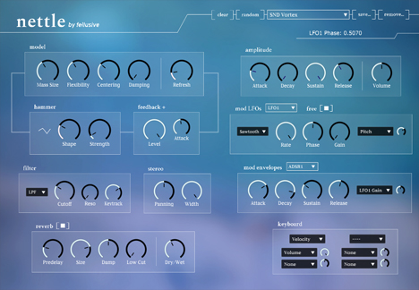 Nettle - free Scanned synthesis plugin