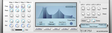 Nibiru 3 - free Parallel filters / step sequencer plugin