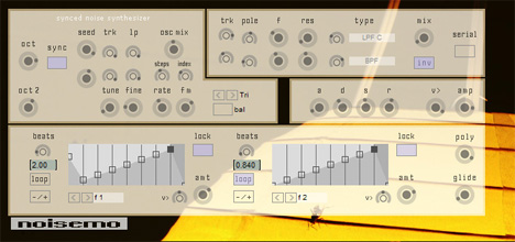 Noisemo - free Sequenced noise plugin