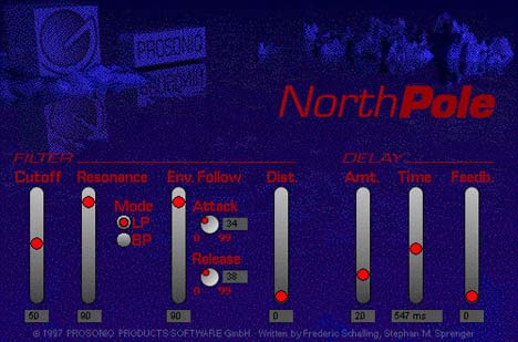 NorthPole - free 4-pole filter plugin