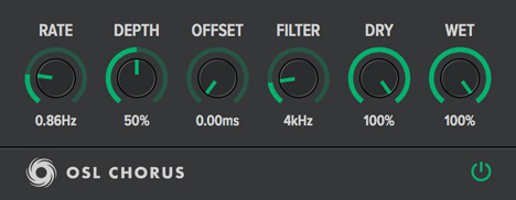 OSL Chorus - free Juno 60 chorus plugin