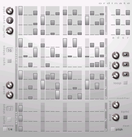 Ordinate - free Probability sequencer / sampler plugin
