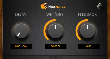 PhatNoise Delay - free Vintage tape echo plugin