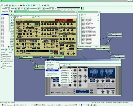 PSYCLE - free Tracker / modular plugin