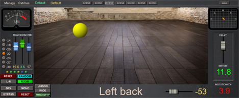 Panning Room - free Room simulator plugin