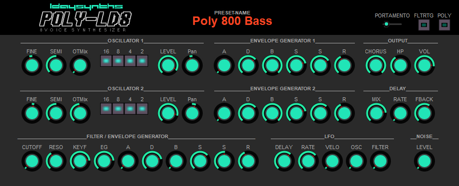 Poly-LD8D