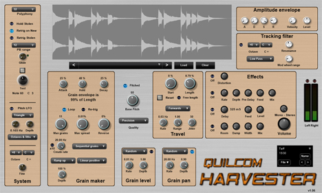 Harvester - free Granular synth plugin