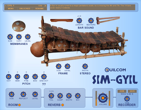 SIM-GYIL - free Gyil plugin