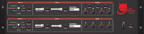 Red Devil Poly 2 - free Vintage polysynth plugin