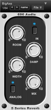 S series reverb - free Reverb plugin