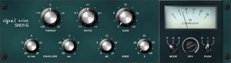 SN01-G - free VCA bus compressor plugin