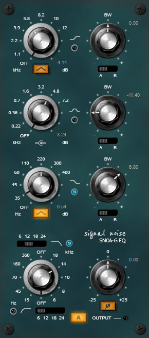 SN04-G - free 3 band channel EQ plugin
