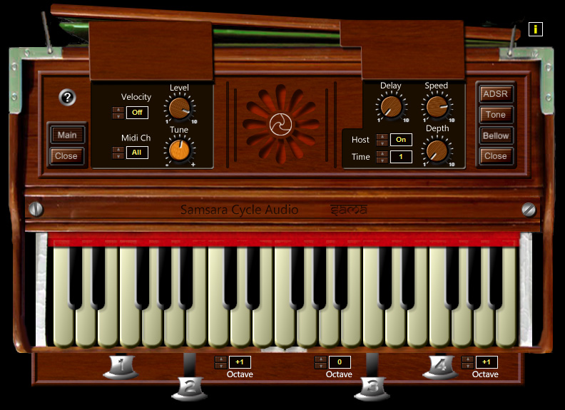 Sama Harmonium