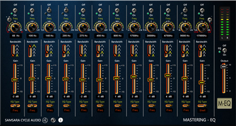 M-EQ - free Mastering equalizer plugin