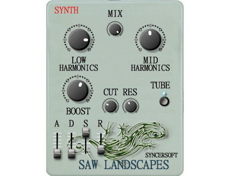 Saw Landscapes - free Landscapes generator plugin