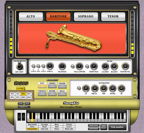 Saxophia - free Saxophone plugin
