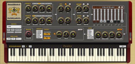 Scandiclavia 2 - free Nordish organ plugin