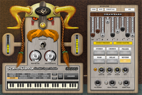 Scandiclavia - free Nordish organ plugin