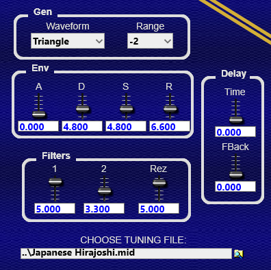 Simple Microtonal Synth - free Microtonal polyphonic synth plugin