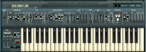 Sixth Month June - free Juno-6 emulation plugin