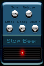 SlowBeer - free Envelope noise gate plugin