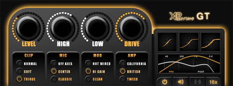SoftAmp GT - free SansAmp emulation plugin