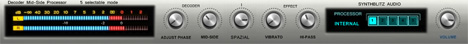 Spazial - free Mid-side stereo processor plugin