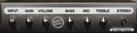 Super Sonic - free Overdrive channel preamp simulation plugin