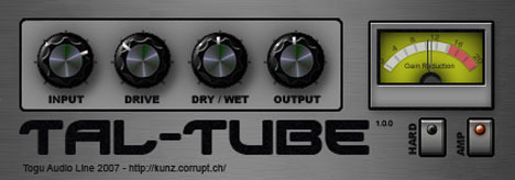 TAL-Tube - free Tube saturation plugin
