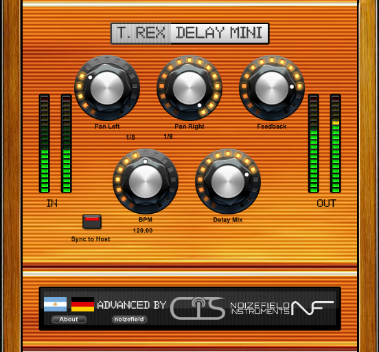 T-Rex Delay Mini Advanced