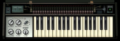 Tapeotronic - free Mellotron emulation plugin