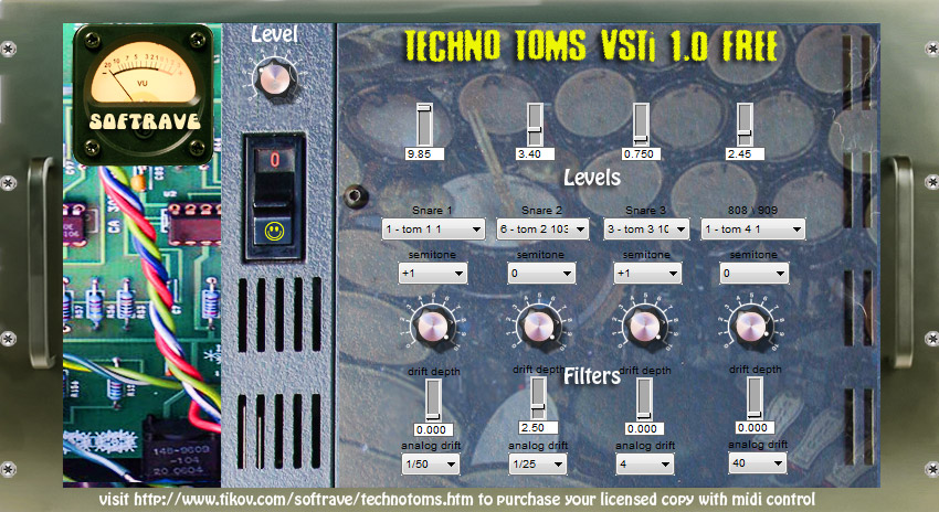 Techno Toms VSTi