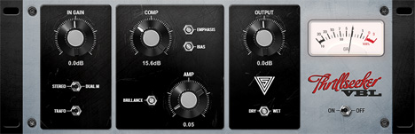 Thrillseeker VBL - free Vintage broadcast limiter plugin