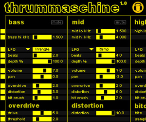 Thrummaschine
