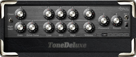 ToneDeluxe - free Analog tube amplifier plugin