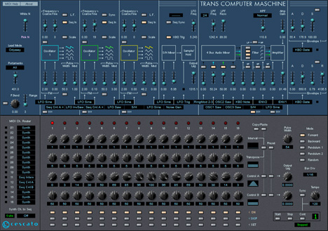 Trans Computer Maschine - free Modular pattern creator plugin
