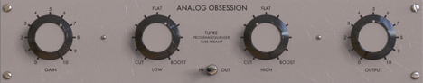TuPRE - free Tube line amp plugin