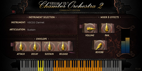 VSCO2 Clarinet - free Clarinet plugin