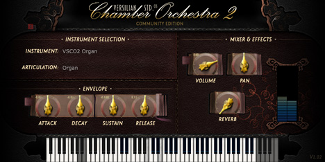 VSCO2 Organ - free Organ plugin