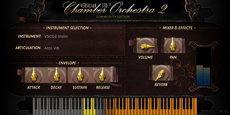 VSCO2 Violin - free Violin plugin