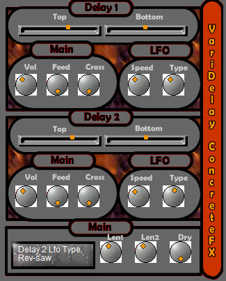 VariDelay - free Variable delay lines plugin