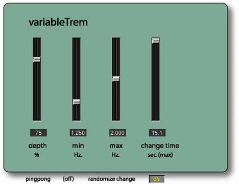 VariableTrem - free Tremolo plugin