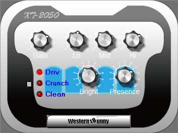 XT-2050 - free Guitar amp plugin